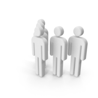 Group Of Five Men Icon PNG & PSD Images