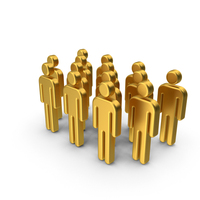 Gold Group of People PNG & PSD Images