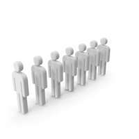 Line People Queue PNG & PSD Images