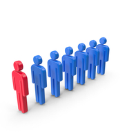 Line People Queue PNG & PSD Images