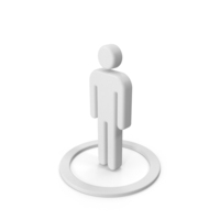 Man in Circle Icon PNG & PSD Images