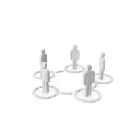 People Network Icon PNG & PSD Images