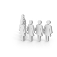 Group of Seven Women PNG & PSD Images