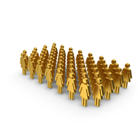 Gold Group Of Women Icon PNG & PSD Images