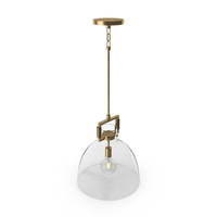 Machinist Glass Cloche Pendant PNG & PSD Images