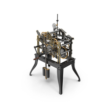 Clock Tower Mechanism PNG & PSD Images
