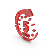 Glass 5 Minutes Refresh Icon PNG & PSD Images