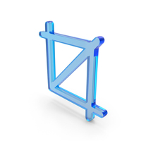 Glass Cropping Tool Icon PNG & PSD Images