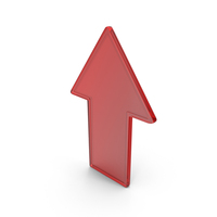 Glass Up Arrow Icon PNG & PSD Images