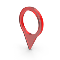 Glass GPS Location Icon PNG & PSD Images
