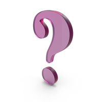 Glass Question Mark Icon PNG & PSD Images