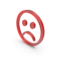 Glass Sad Feeling Icon PNG & PSD Images