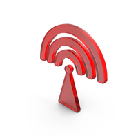 Glass WiFi Signal Icon PNG & PSD Images