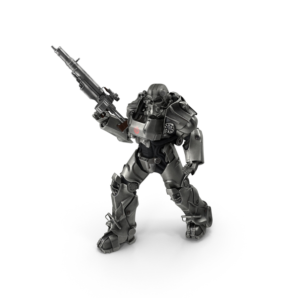 Fallout Combat Infantry Armor Walking PNG & PSD Images