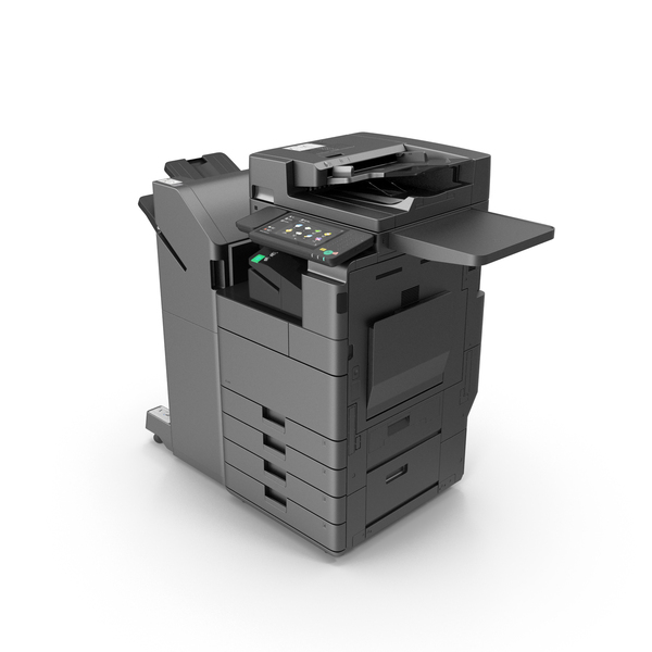 Laser MFP Black with Booklet Finisher PNG & PSD Images