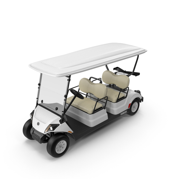 Resort Electric Car Yamaha Four Seat PNG & PSD Images