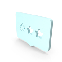 Chat Bubble One Stars Symbol PNG & PSD Images