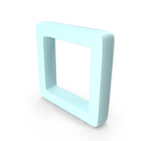 Frame Square Web Symbol PNG & PSD Images