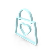 Heart Shopping Basket Icon PNG & PSD Images