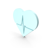 Heart Beat Centre Line Care Symbol PNG & PSD Images