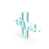 Heart Beat On Plus Medical Care Symbol PNG & PSD Images