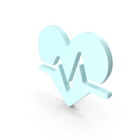 Medical Heart Beat Icon Symbol PNG & PSD Images