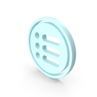 Menu Circular Coin Symbol PNG & PSD Images