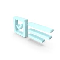 Tick Mark In Square List Symbol PNG & PSD Images