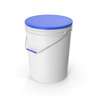 Plastic Paint Bucket PNG & PSD Images