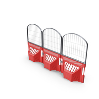 Plastic Road Barrier PNG & PSD Images