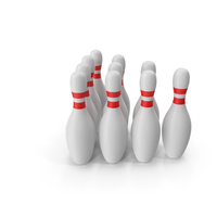 Bowling Pins Set PNG & PSD Images
