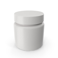 White Cosmetic Cream Jar PNG & PSD Images
