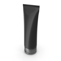 Cosmetic Tube (Black) PNG & PSD Images