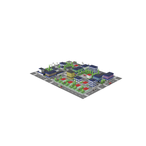 Cartoon City PNG & PSD Images