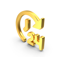 24 Hours Time Symbol PNG & PSD Images