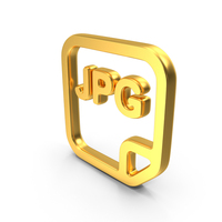 JPG File Gold Symbol PNG & PSD Images