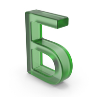 Green Plastic Ukrainian Letter Б PNG & PSD Images