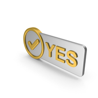 Metal Check Mark Icon Yes PNG & PSD Images