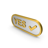 Metal Check Mark Icon Yes PNG & PSD Images