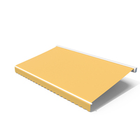 Store Awning (Yellow) PNG & PSD Images