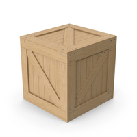 Wood Crate Box PNG & PSD Images