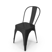 Industrial Metal Chair PNG & PSD Images