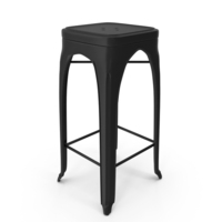 Industrial Metal Stool PNG & PSD Images