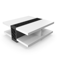 Coffee Table Black and White PNG & PSD Images