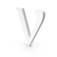 Greek Alphabet Nu Icon PNG & PSD Images