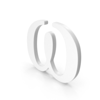 Greek Alphabet Omega Icon PNG & PSD Images