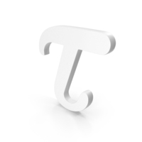 Greek Alphabet Tau Icon PNG & PSD Images