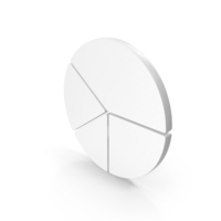 White Pie Chart Icon PNG & PSD Images