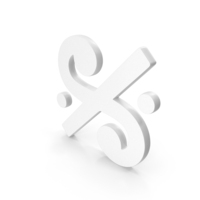 White Segno Musical Icon PNG & PSD Images