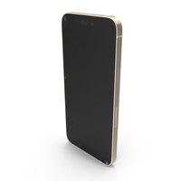 IPhone 15 Plus Golden Cracked Glass PNG & PSD Images